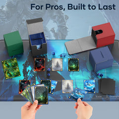 Mlikero gift-ready deck box suits card collectors and casual players.
