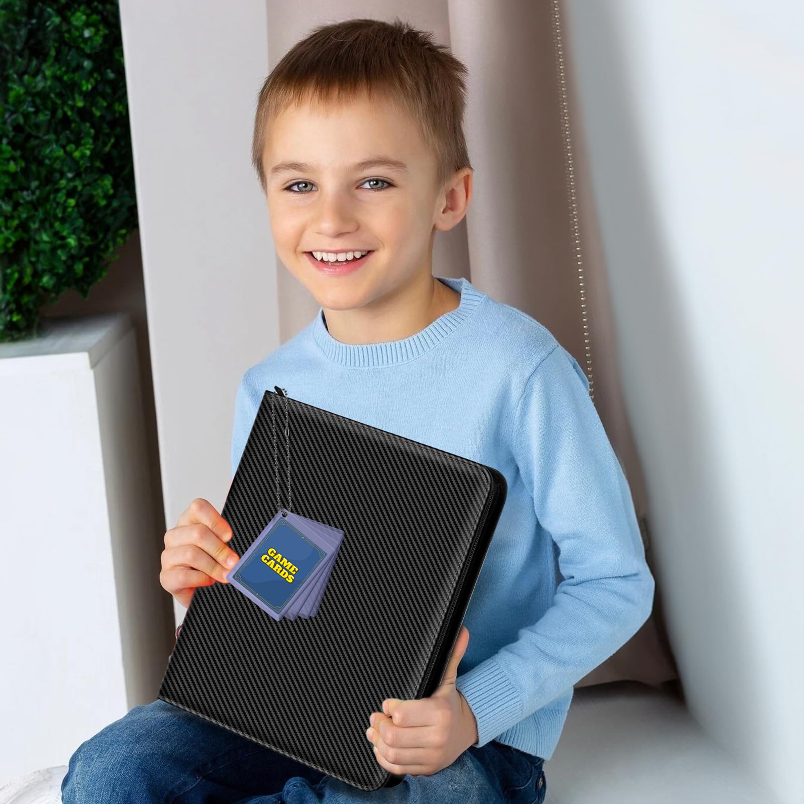 Mlikero gift-ready card binder ideal for collectors and hobbyists