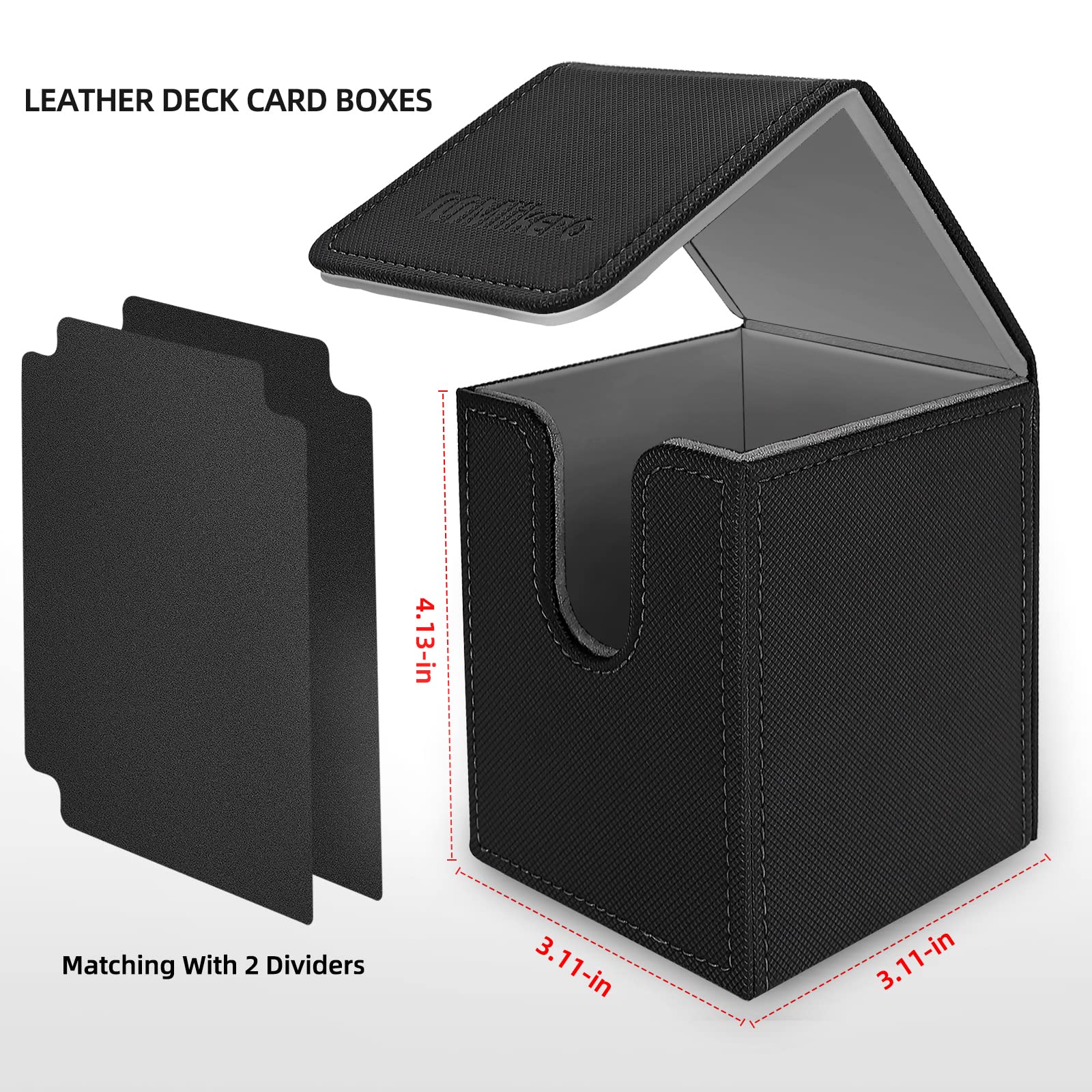 Mlikero inside microfiber lining protects cards from scratches.