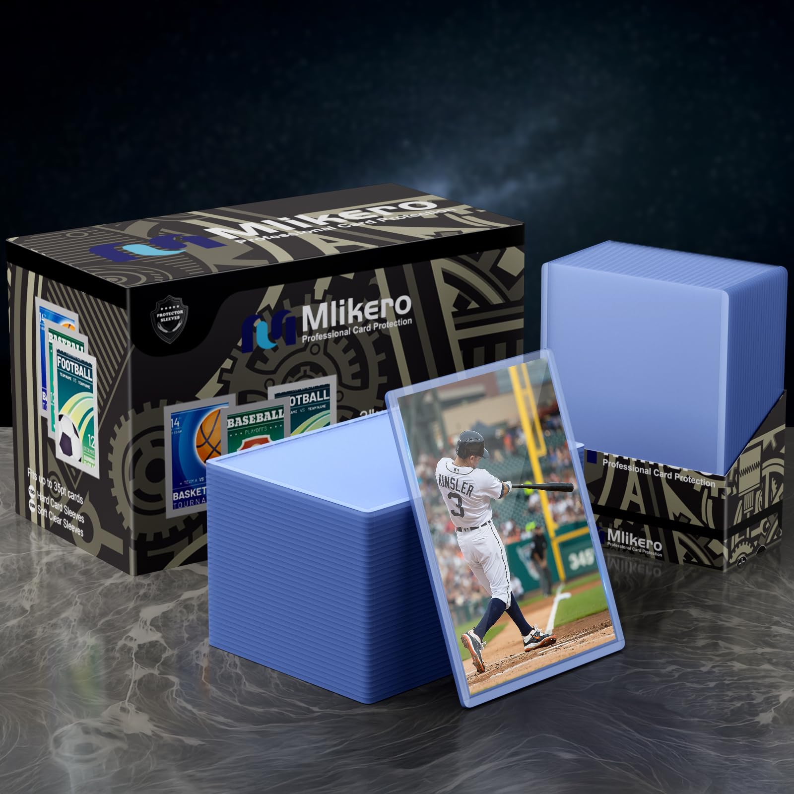 Mlikero premium card protection ideal for gaming and trading