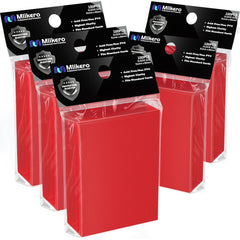 Mlikero red matte sleeves packaging for bulk purchase and storage.