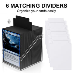 Mlikero waterproof and dustproof card storage protects cards during travel and daily use.