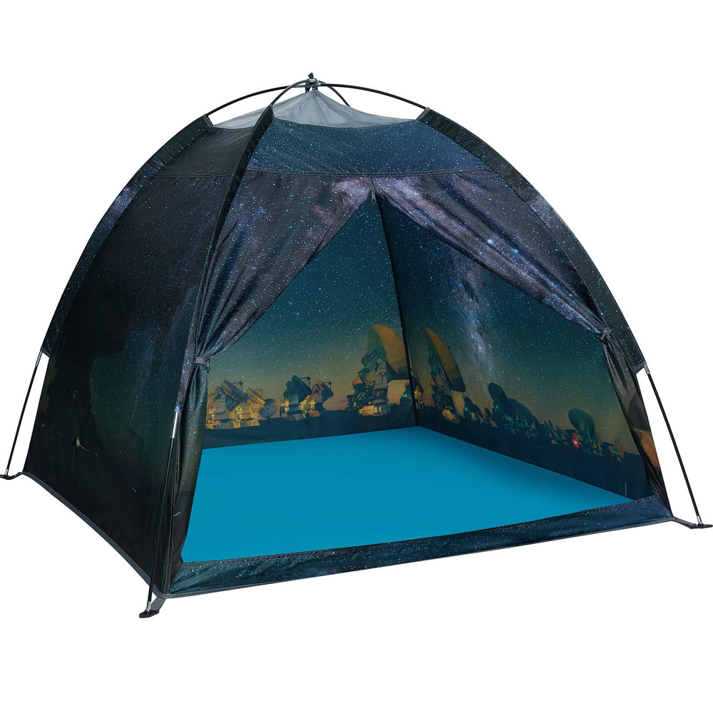 Mnagant Kids Play Tent with starry night design inviting imaginative indoor adventures