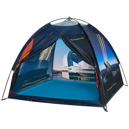 Mnagant Observatory Space Tent front view showing spacious interior for imaginative play.