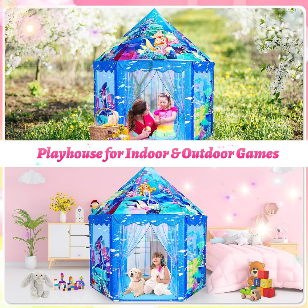 Mnagant Mermaid Play Tent makes a delightful gift for girls.
