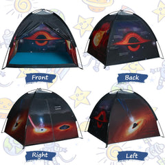 Mnagant Space World Dome tent with open entrance for group play