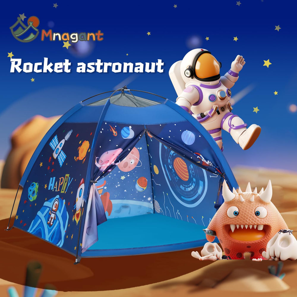 Mnagant Space World Play Tent durable material for lasting imaginative play sessions.