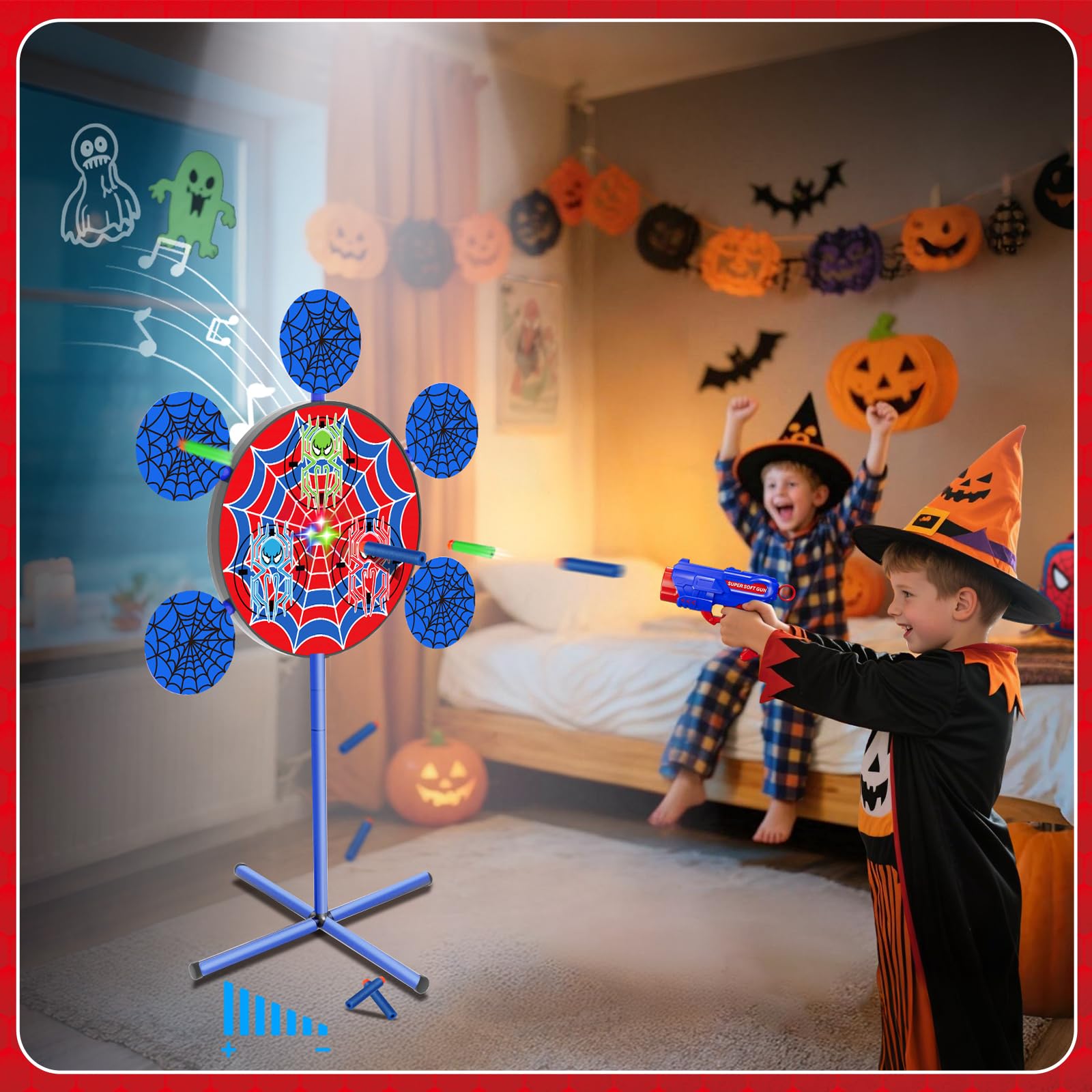 M&LD electronic target system with lights and sounds