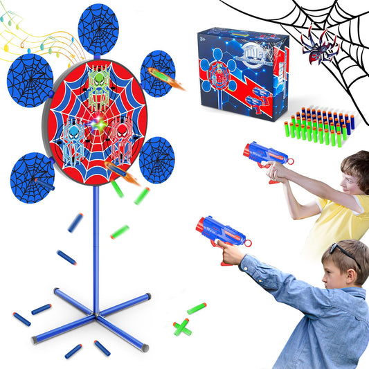 M&LD Shooting target set with colorful lights for interactive play