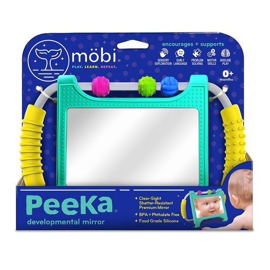 MÖBI Mobi Peeka baby mirror for tummy time exploration