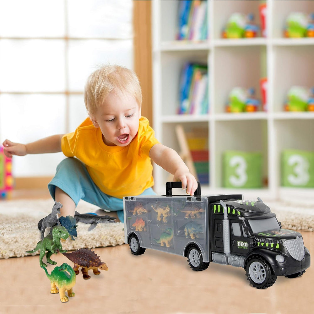 MOBIUS Toys 12 realistic dinosaur figures included for rich storytelling and hands-on learning.