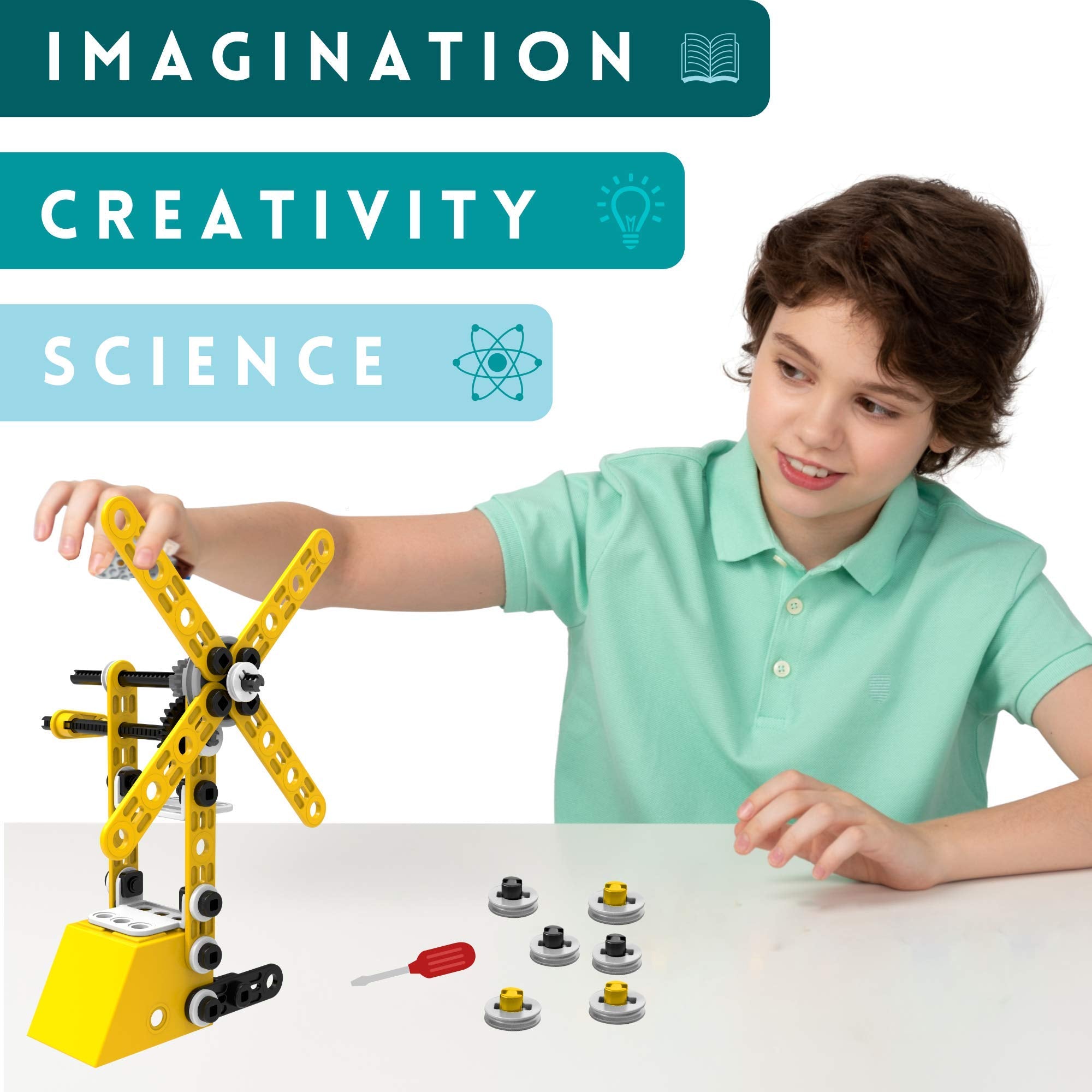 MOBIUS Toys mini tools in action encourage hands-on assembly and focus