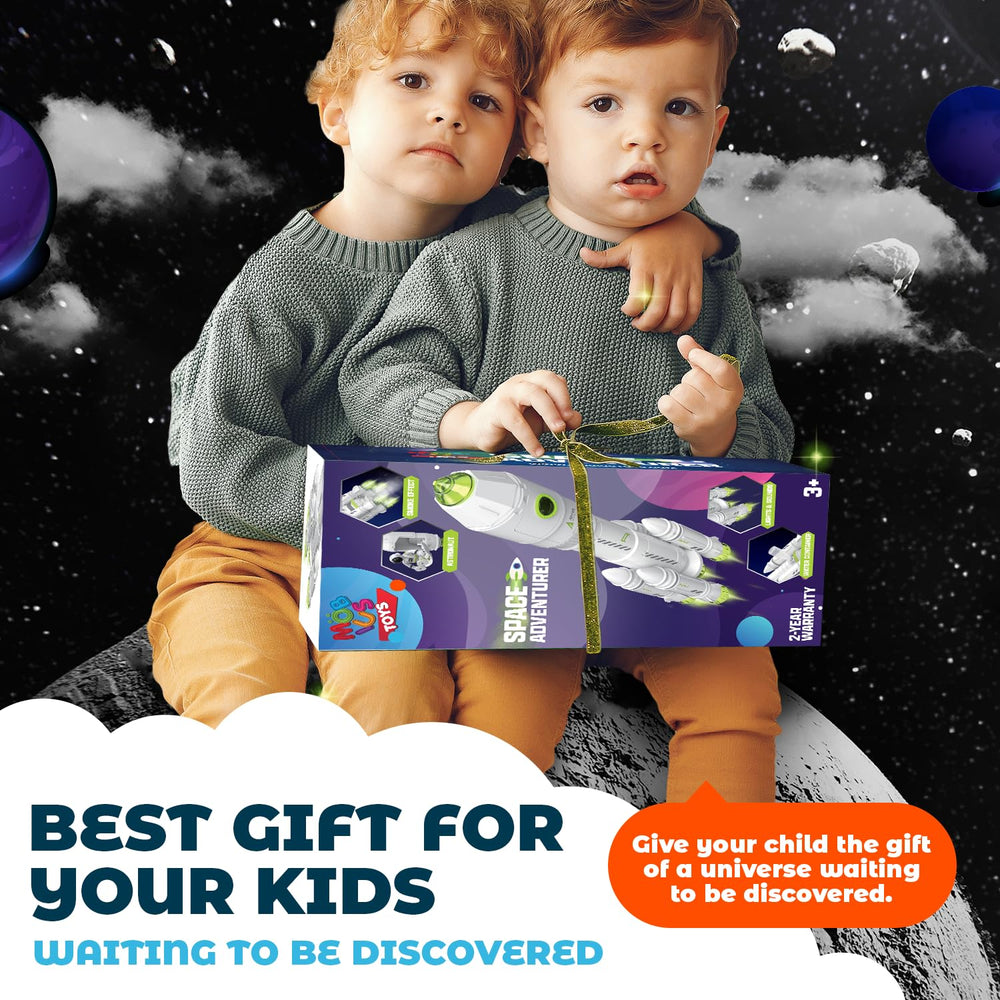 MOBIUS Toys Space Adventure Playset gift packaging perfect for birthdays.