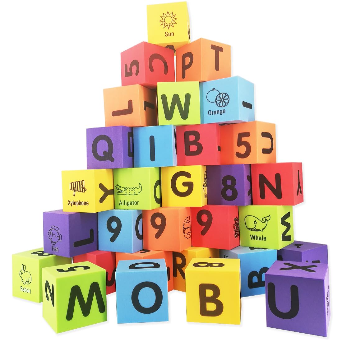 MOBU stacking blocks promote fine motor skills during play