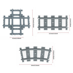 MOCBROPCS expansion-pack-rails enables larger playset and imaginative rail layouts.