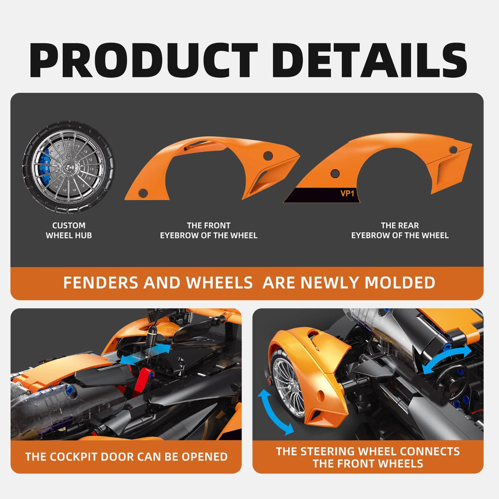817-piece Solus GT kit highlights authentic parts and build experience