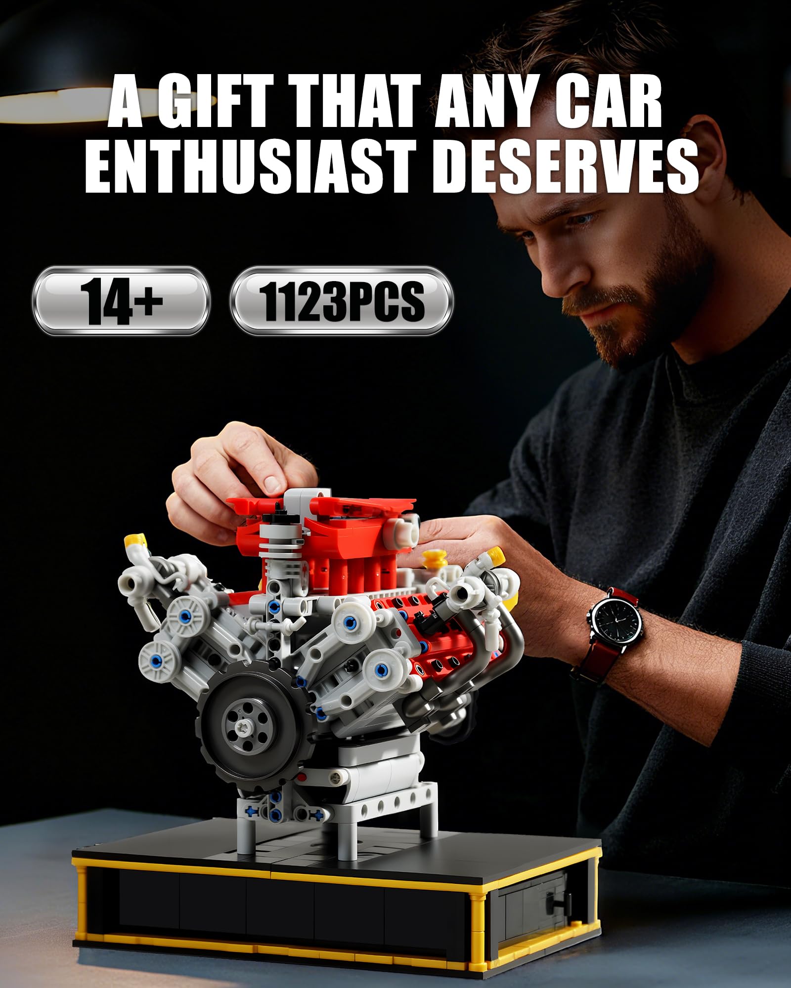 MOCBURIKU Mini V8 gift box suggests a thoughtful tech gift.