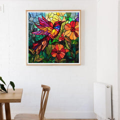 Mocfesk 11.2-inch square puzzle fits neatly on a table or shelf.