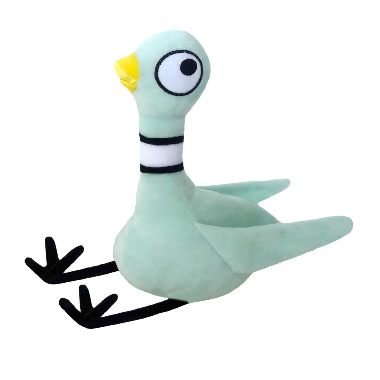 MOCHUJOM Pigeon Plush face detail for expressive pretend play.