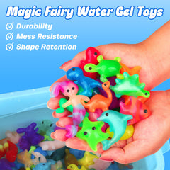 Mocoosy twenty aqua gels provide vibrant options for budding artists.