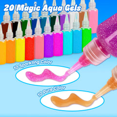 Mocoosy calcium lactate powder packs enable safe gel setting for kids.