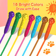 Mocoosy coloring book 48 pages with unicorns and animals for creative exploration.