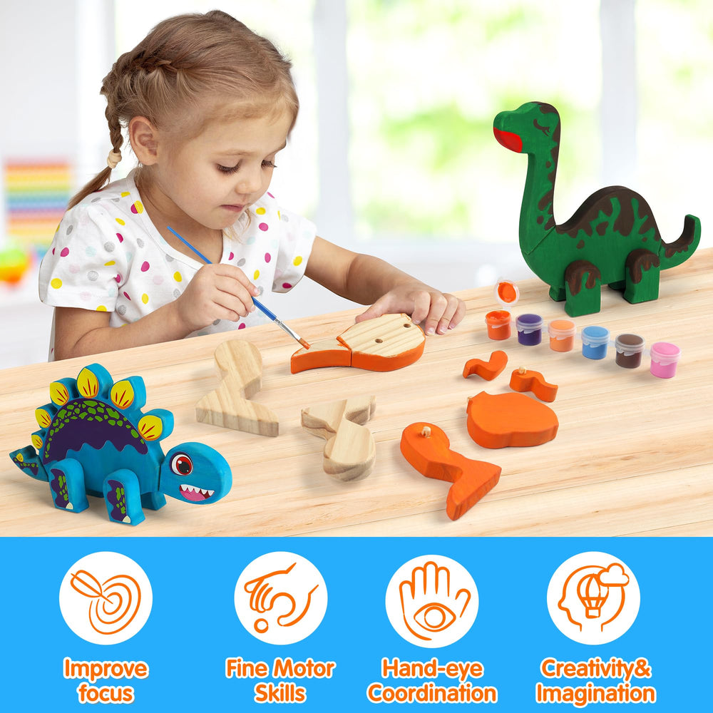 Mocoosy dinosaur kit assembly demo shows reusable building ideas
