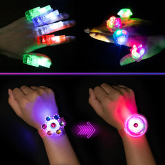 Mocoosy glow rings add colorful accents for selfies and parties.