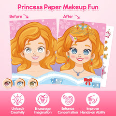 Mocoosy Glowing foil stickers enhance princess outfits with shine