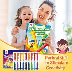 Mocoosy toddler art activity kit supports early fine motor skills development.