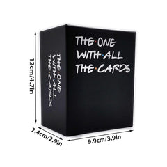 modekyo Friends Card Game black cards for bold prompts.