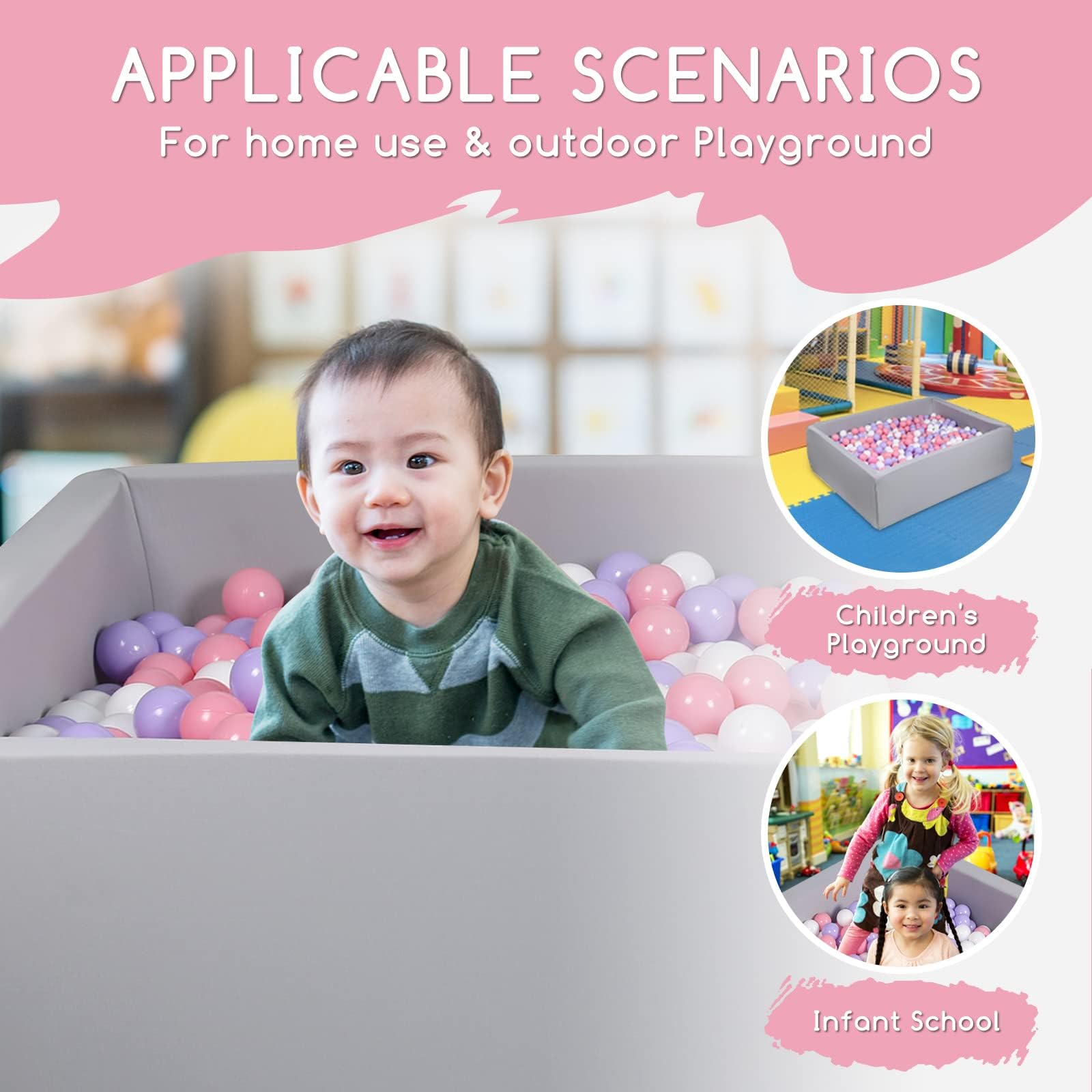 MODEREVE ball pit gift idea for birthdays or holidays