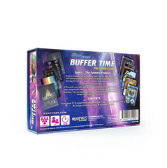 Modiphius Star Trek Lower Decks Buffer Time cards spread on table for cooperative play