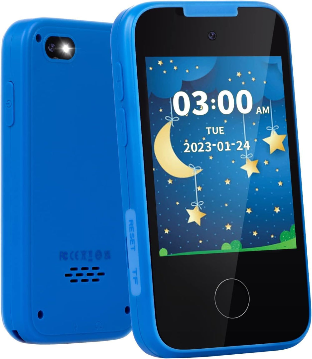 MOFGDNI Kids Phone with upgraded touchscreen for engaging learning on the go.