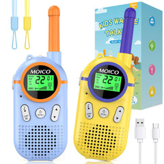 MOICO walkie talkie compact design for easy grip during outdoor play