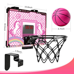 MOISTAR pink hoop dampens noise with thick foam padding.