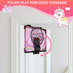 MOISTAR pink hoop with remote control for easy game control.
