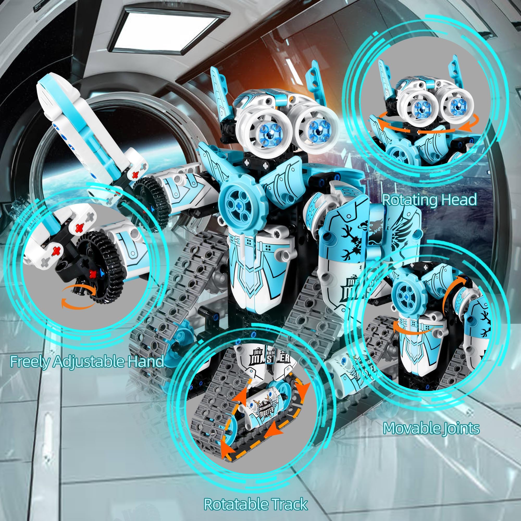 MOJINO remote control interface enabling easy steering on flat surfaces