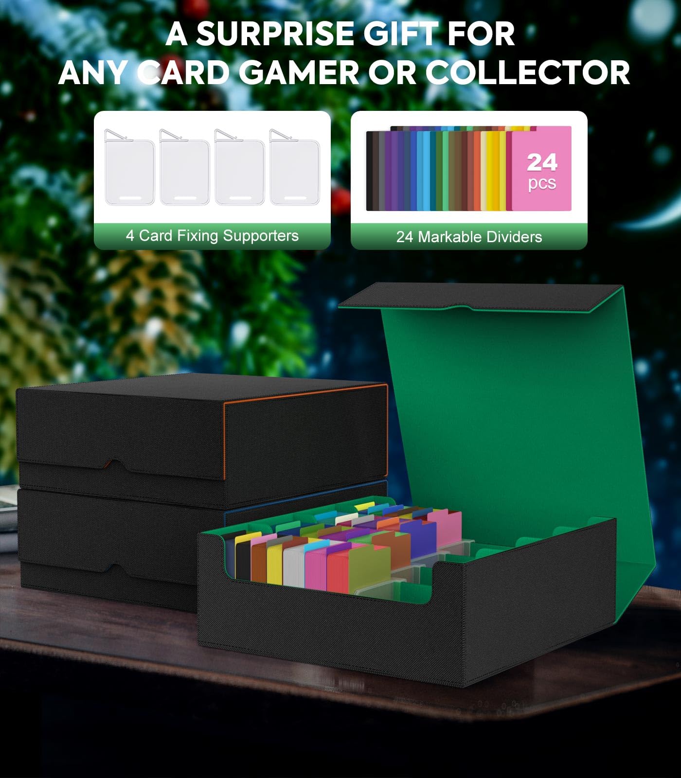 MoKo universal compatibility fits Magic, Yu-Gi-Oh, and sports cards