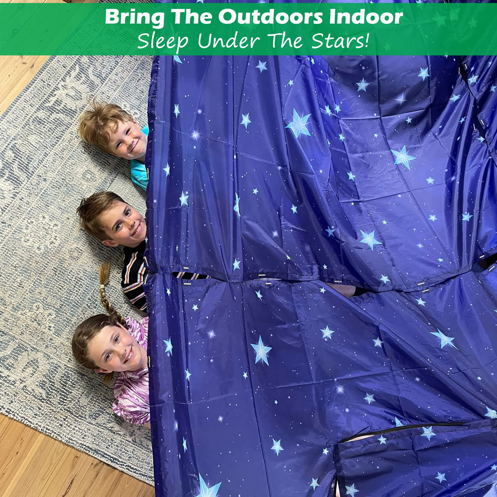 Molcey rod-and-ball compatibility expands fort-building possibilities.