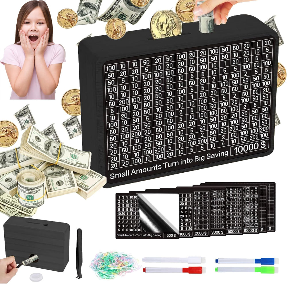 MoliDow money saving box fits into any room as a stylish decor piece.