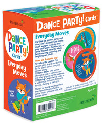MOLLYBEE KIDS Preschool Dance Party Cards – family-friendly activity for kids age 3 and up.