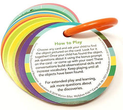 MOLLYBEE KIDS Colorful prompts boost vocab and observation skills.