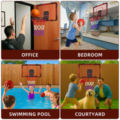 Molutsody included basketballs and air pump enable immediate shooting fun