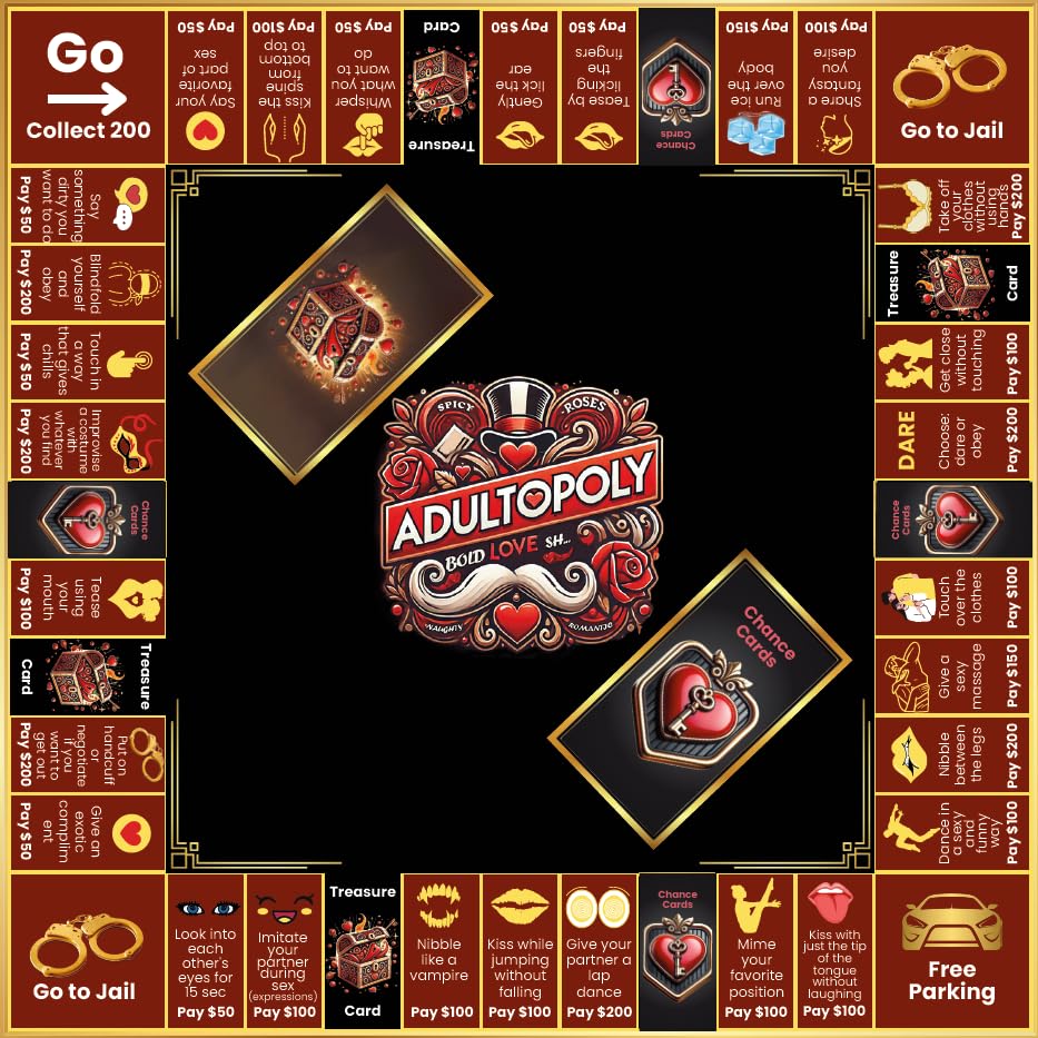 Momentum Boards Adultopoly game-night setup that’s quick to start for memorable evenings.