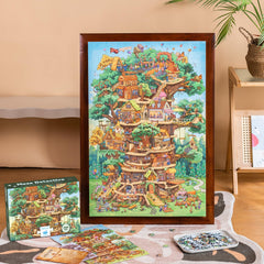 MOMIBOOK gift-ready puzzle great for holidays and family gatherings