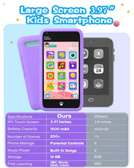 MOMILLA KDPS-1 long battery life supports extended learning sessions.