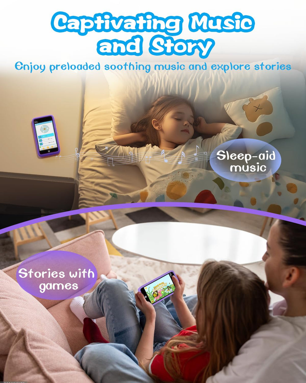 MOMILLA KDPS-1 silicone case protects the device during playtime.
