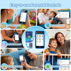 MOMILLA KDPS-1 parental-control keeps profiles and apps organized and safe.