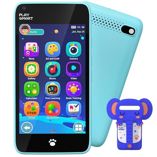 MOMILLA Kids Phone with front camera for selfies and learning on the go.